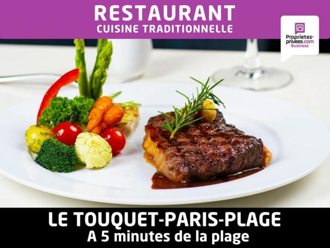 LE TOUQUET PARIS PLAGE – RESTAURANT 85 COUVERTS, TERRASSE
