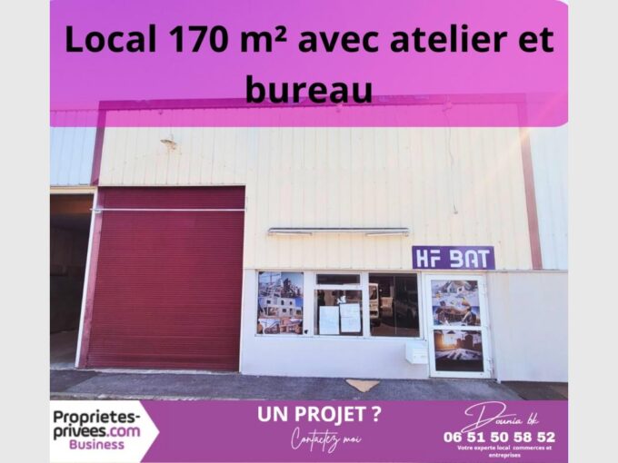 SAINT MAXIMIN – NOUVEAU LOCAL COMMERCIAL 170 M²