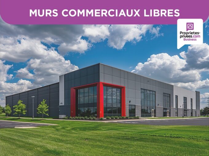 SUD BASTIA – MURS LIBRES, LOCAL COMMERCIAL 230 M² AXE ROUTIER PARKING