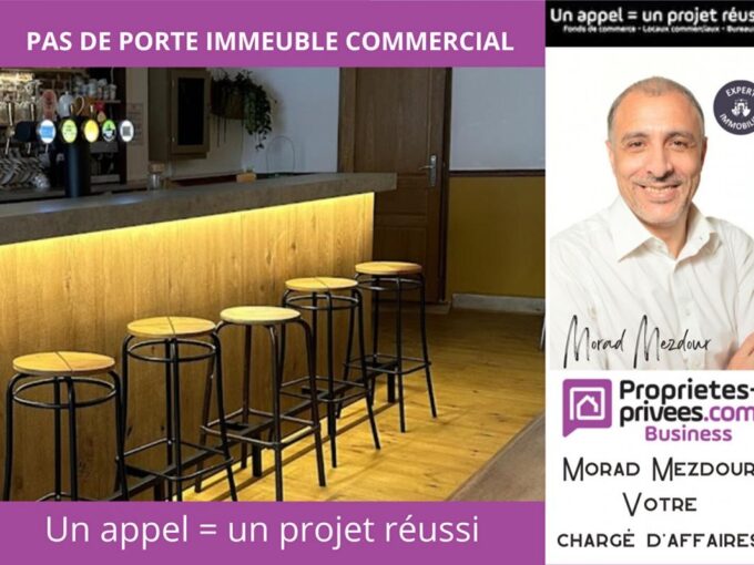 VIEUX-LILLE – BAIL ,IMMEUBLE COMMERCIAL  140 m²