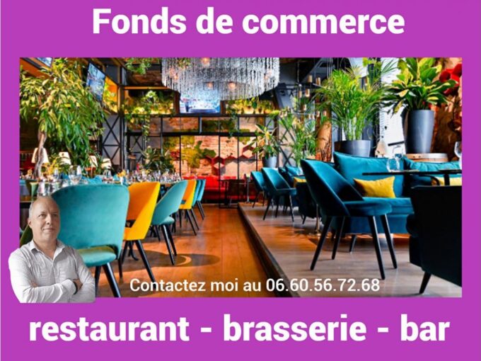 Dépt 28 -DREUX- RESTAURANT 300 m²-80 COUVERTS + 150 PLACES TERRASSE