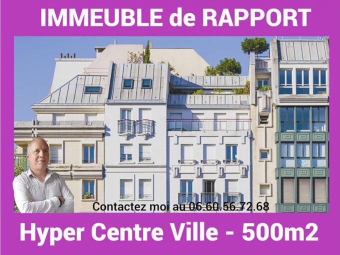 Hyper centre ville DREUX 28 – MURS IMMEUBLE 450m²