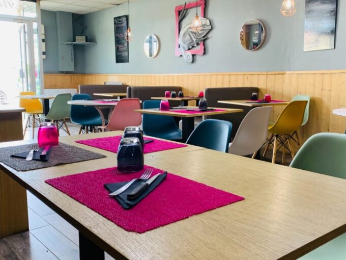 Restauration rapide à Branne