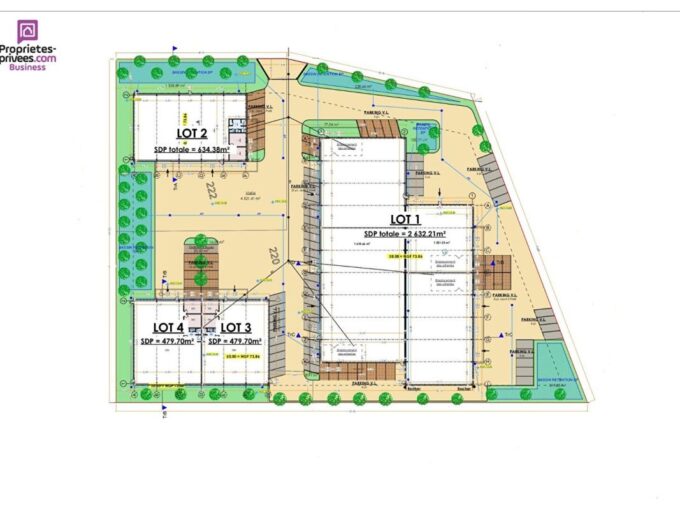 26200 MONTELIMAR – Entrepôt / Local industriel  & Artisanal 480 m²