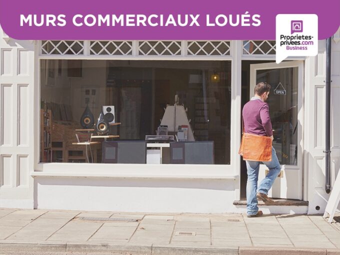 PONTOISE  – MURS COMMERCIAUX LOUES POUR INVESTISSEURS
