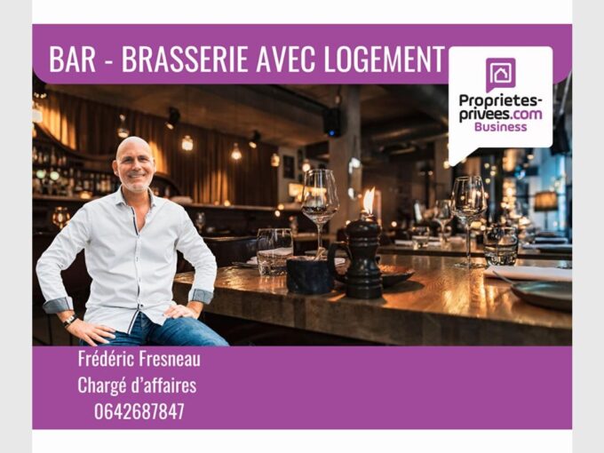 LOCMINE – Bar brasserie avec logement 3 chambres