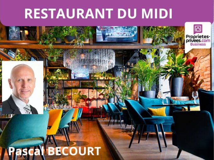 MONTELIMAR –  RESTAURANT DU MIDI 200 COUVERTS AVEC TERRASSE