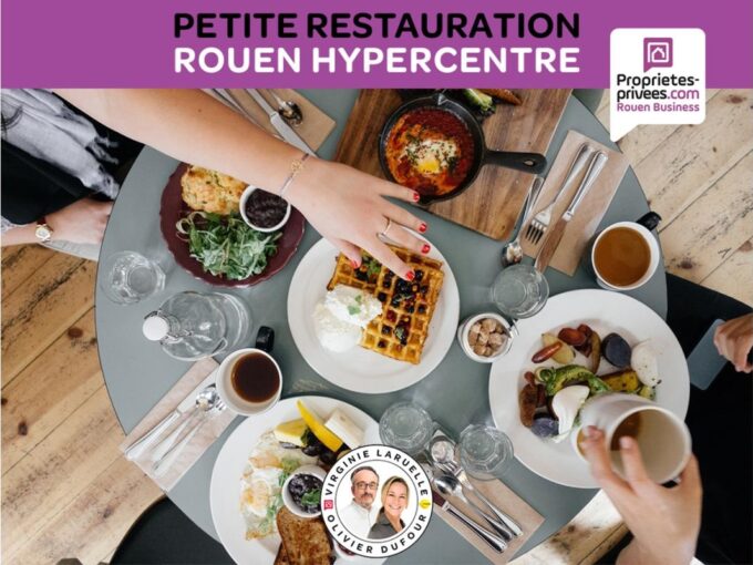 ROUEN Hyper centre – BAR, PETITE RESTAURATION, LICENCE IV, TERRASSE