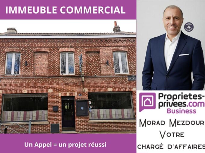 LEZENNES – IMMEUBLE COMMERCIAL  115 M²