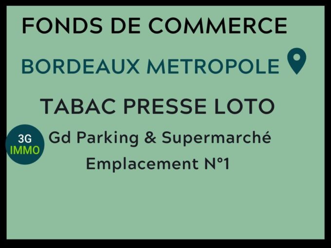 Tabac-Presse-FDJ à Bordeaux