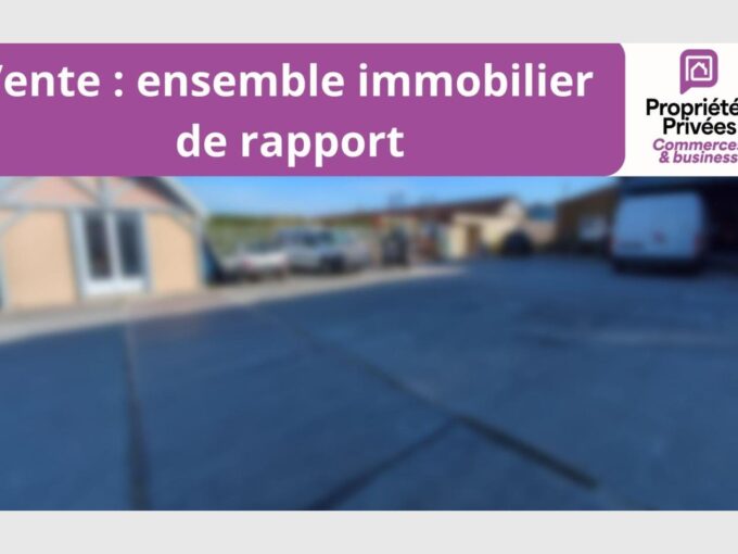 Exclu : Ensemble immobilier de rapport avec bonne rentabilité sur Châteauroux