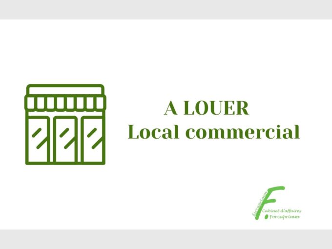 A vendre DAB  Pour un local de 75m² plus cave 60m² place Clemenceau Aix les bains