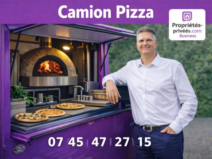 A VENDRE / Fonds de commerce / CAMION DE PIZZAS TRES RENTABLE / GRENOBLE