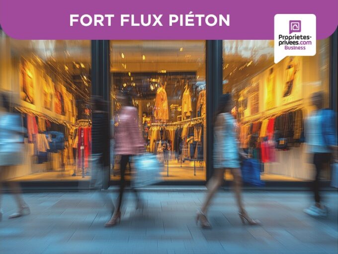 NANCY HYPER CENTRE- FLUX PIETONS ET VOITURES TRES IMPORTANT-VITRINE PLUS DE 12M – LOCAL COMMERCIAL 200 M²