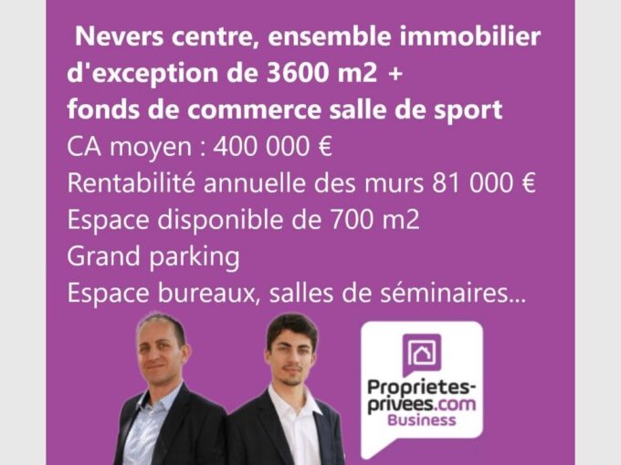 58000 NEVERS – BATIMENT 3.600 M²