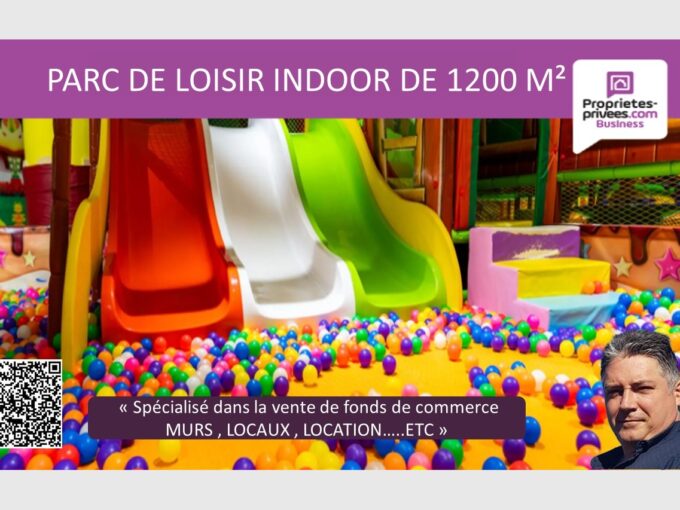 À VENDRE ! Parc de loisirs Indoor pour enfants – 1200 M² – Genas (69)