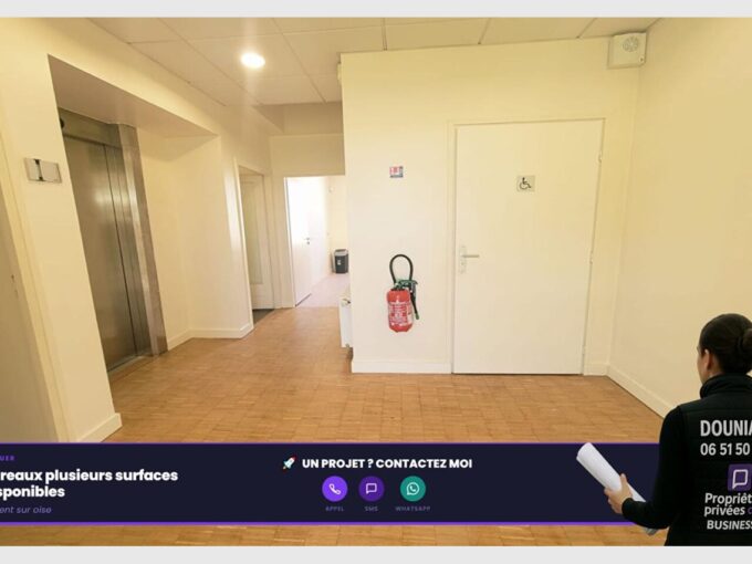 À LOUER /LOTS DE BUREAUX / NOGENT-SUR-OISE,  CENTRE-VILLE