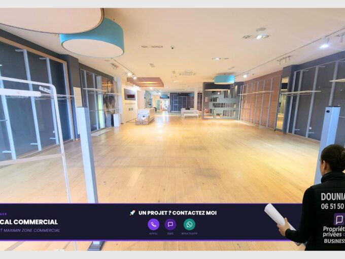 60740 SAINT MAXIMIN – Local commercial 300 m²