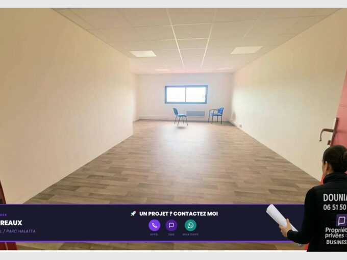 Parc Halatta CREIL – LOCATION BUREAUX 150 m²