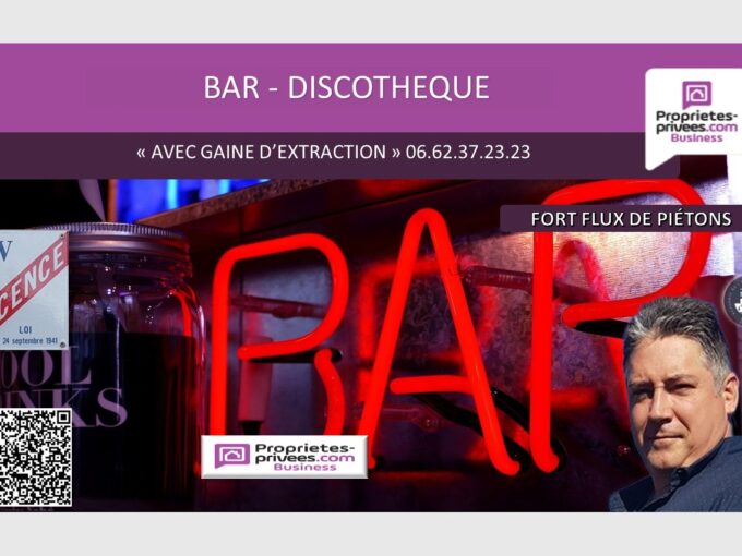 69002 LYON – BAR 85 m², TERRASSE