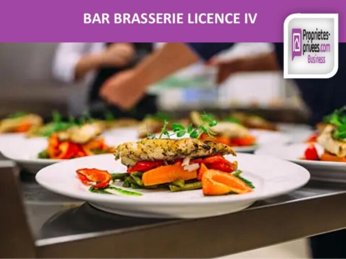 BAR, BRASSERIE 130 COUVERTS, TERRASSE, EMPALCEMENT STRATEGIQUE