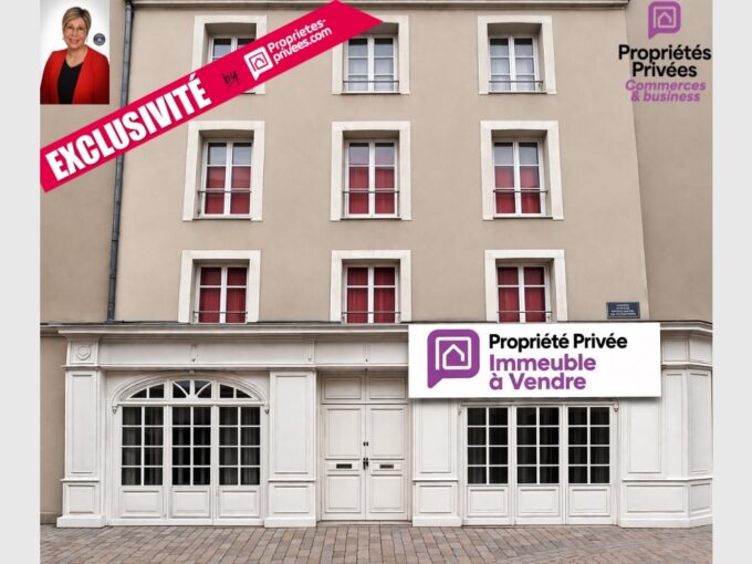 ILLE-ET-VILAINE – 35400 SAINT MALO – IMMEUBLE  MIXTE A FORTE RENTABILITÉ 190 M2 SUR 5 NIVEAUX