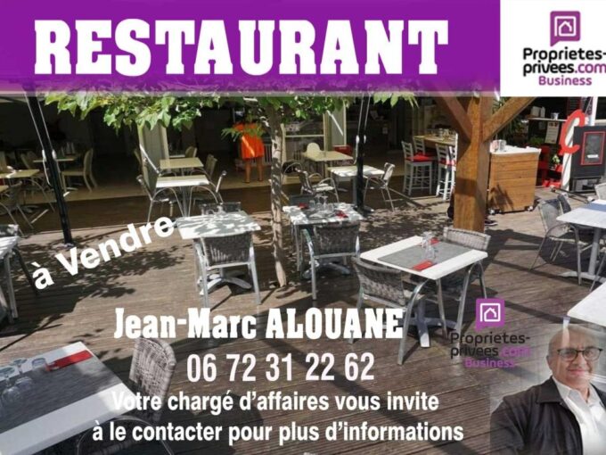 MARSEILLAN PLAGE – Bar, Restaurant, Glacier, avec grande terrasse