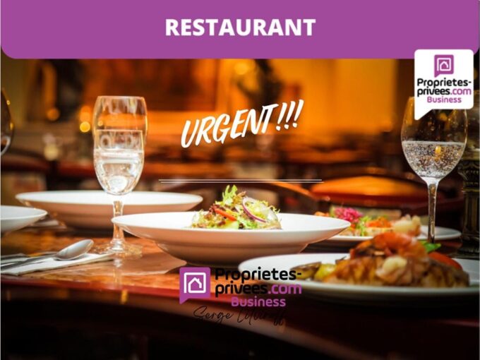 URGENT !!! 13009 MARSEILLE – RESTAURANT BISTRO TERRASSE à fort potentiel – 135.000