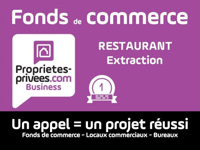 77184 EMERAINVILLE-  Restaurant 735  M² , 250 couverts, Parking privatif clientèle
