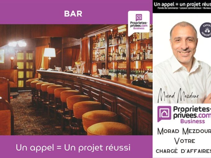 LILLE CENTRE SEBASTOPOL – BAR AMBIANCE 200 m2