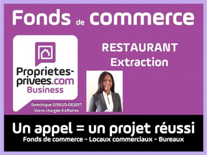 75015 PARIS LOURMEL – EXCLUSIVITÉ, RESTAURANT 50 COUVERTS, TERRASSE 12 PLACES