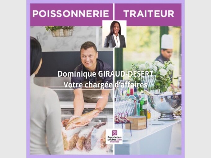 75016 PARIS – ÉXCLUSIVITÉ –  FONDS DE COMMERCE DE POISSONNERIE – TRAITEUR  AVEC  TERRASSE
