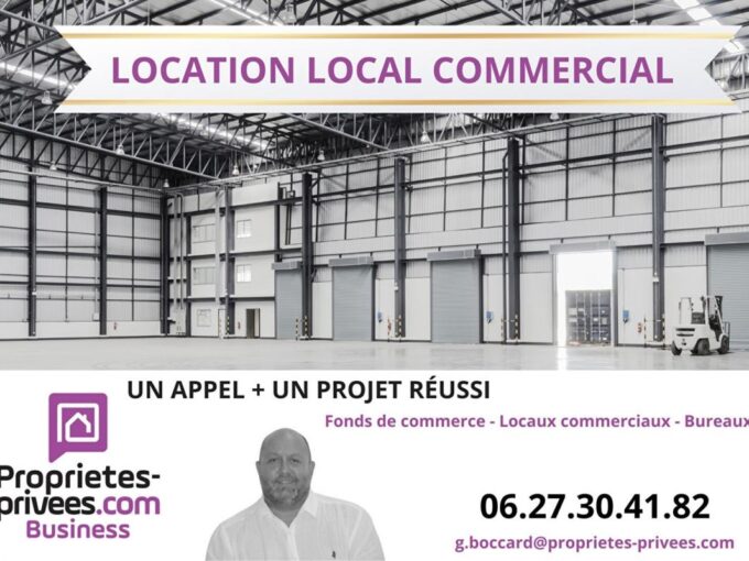 69800 SAINT PRIEST – Entrepôt / local industriel 1.250 m²