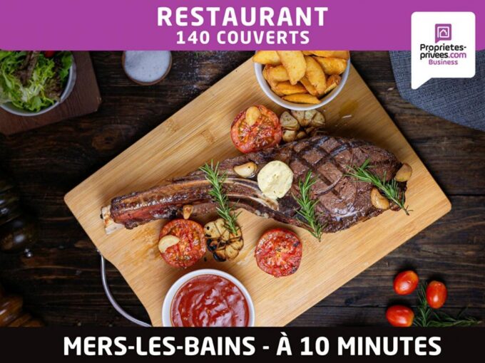 SECTEUR LE TREPORT – Restaurant 140 couverts, grande terrasse, ZAC