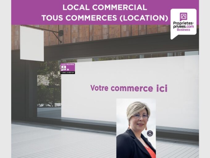 ILLE-ET-VILAINE -35400 SAINT MALO – À LOUER – LOCAL COMMERCIAL DE 100M2 EMPLACEMENT PREMIUM