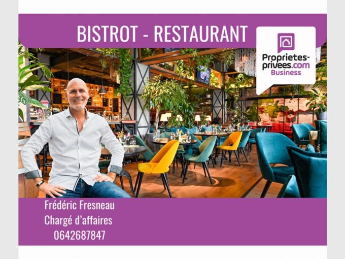SUD VANNES – RESTAURANT  90 COUVERTS AVEC TERRASSE