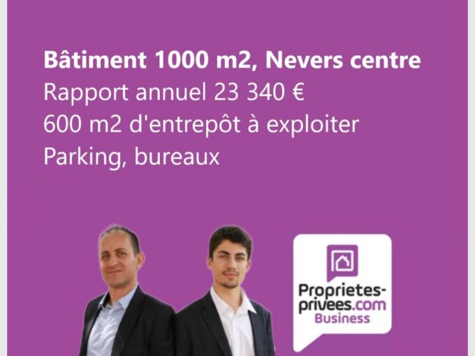 NEVERS, EMPLACEMENT N°1 – MURS COMMERCIAUX, LOCAL 1.000 M²