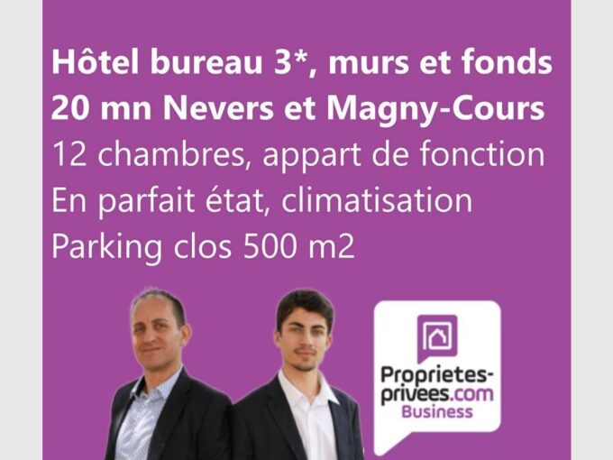 SECTEUR NEVERS – HOTEL BUREAU 3*, MURS ET FONDS