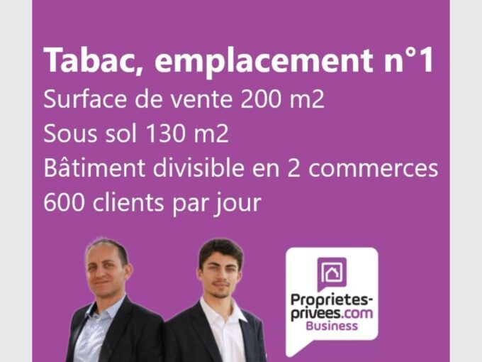 NEVERS – TABAC FDJ LOTO PRESSE, BEL EMPLACEMENT