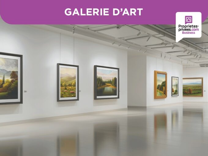 EXCLUSIVITÉ SAINT PAUL DE VENCE –  GALERIE D’ART, 146 m²
