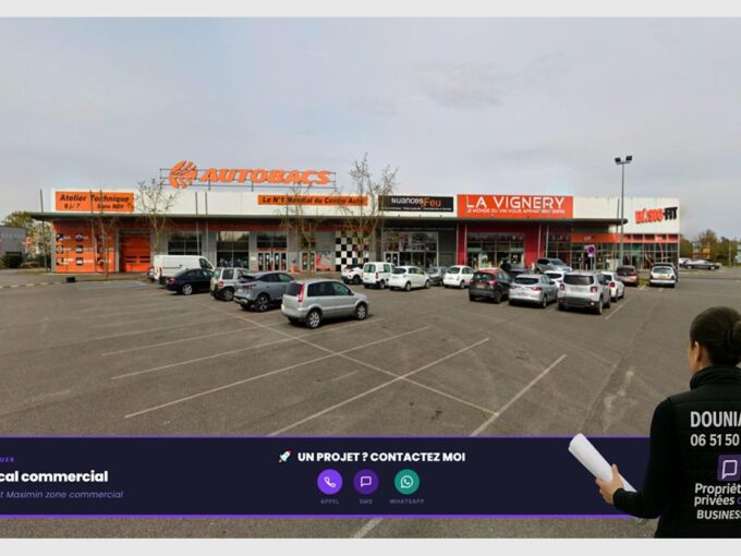 EMPLACEMENT PREMIUM  ZONE COMMERCIALE N°1 ST MAXIMIN / CREIL
