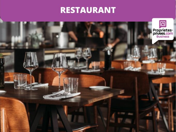 EXCLUSIVITÉ SAINT-SEURIN-SUR-L’ISLE –  RESTAURANT 40 COUVERTS, ZONE COMMERCIALE, 31 000  HAI