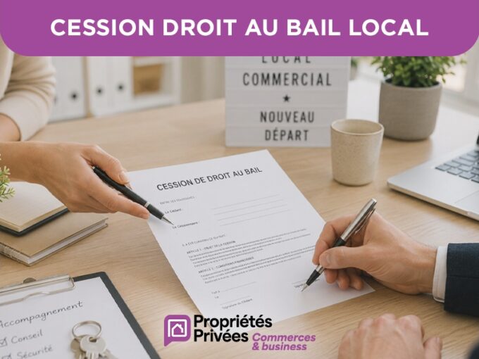 SALON DE PROVENCE – CESSION DE BAIL , LOCAL COMMERCIAL 110 m²