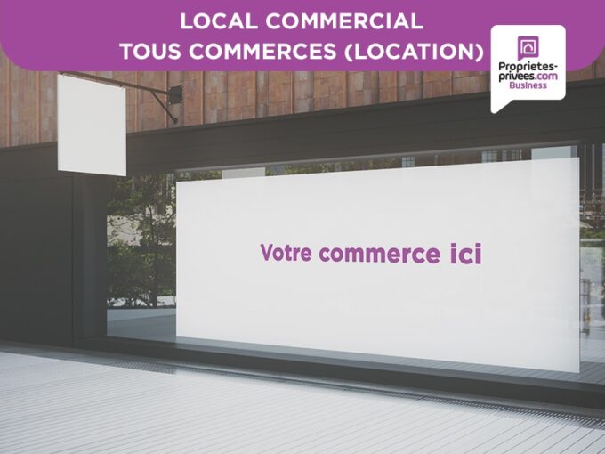 LOCAL COMMERCIAL A LOUER CENTRE VILLE VICHY