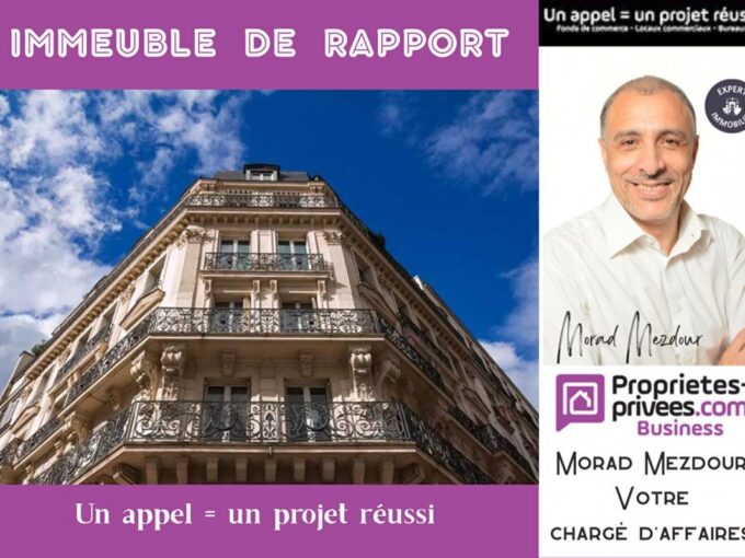 59100 ROUBAIX – IMMEUBLE DE RAPPORT MIXTE, COMMERCE ET LOGEMENT