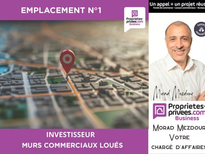 NEUVILLE EN FERRAIN 59960 – MURS COMMERCIAUX LOUES