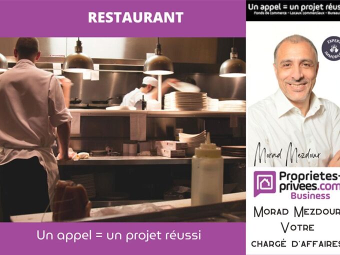 WATTRELOS – BAIL , RESTAURANT AVEC LOGEMENT ,   200 m²