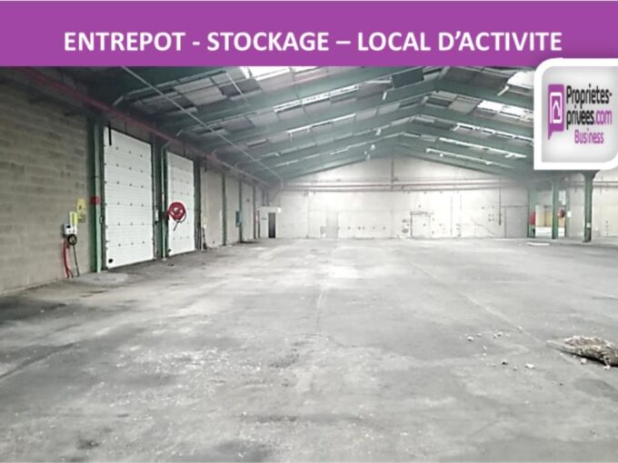 Métropole de Rouen – Local d’activité, Entrepôt logistique 3000 m²