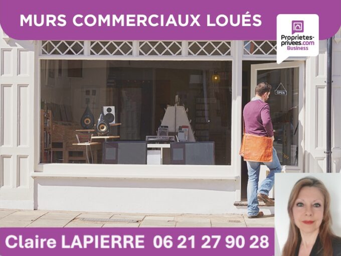 MURS COMMERCIAUX LOUES, COMMERCE ET LOGEMENT  indépendant sur cour + garage