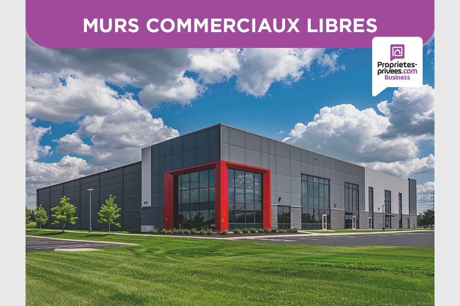 SUD BASTIA – MURS LIBRES, LOCAL COMMERCIAL 235 M² AXE ROUTIER PARKING